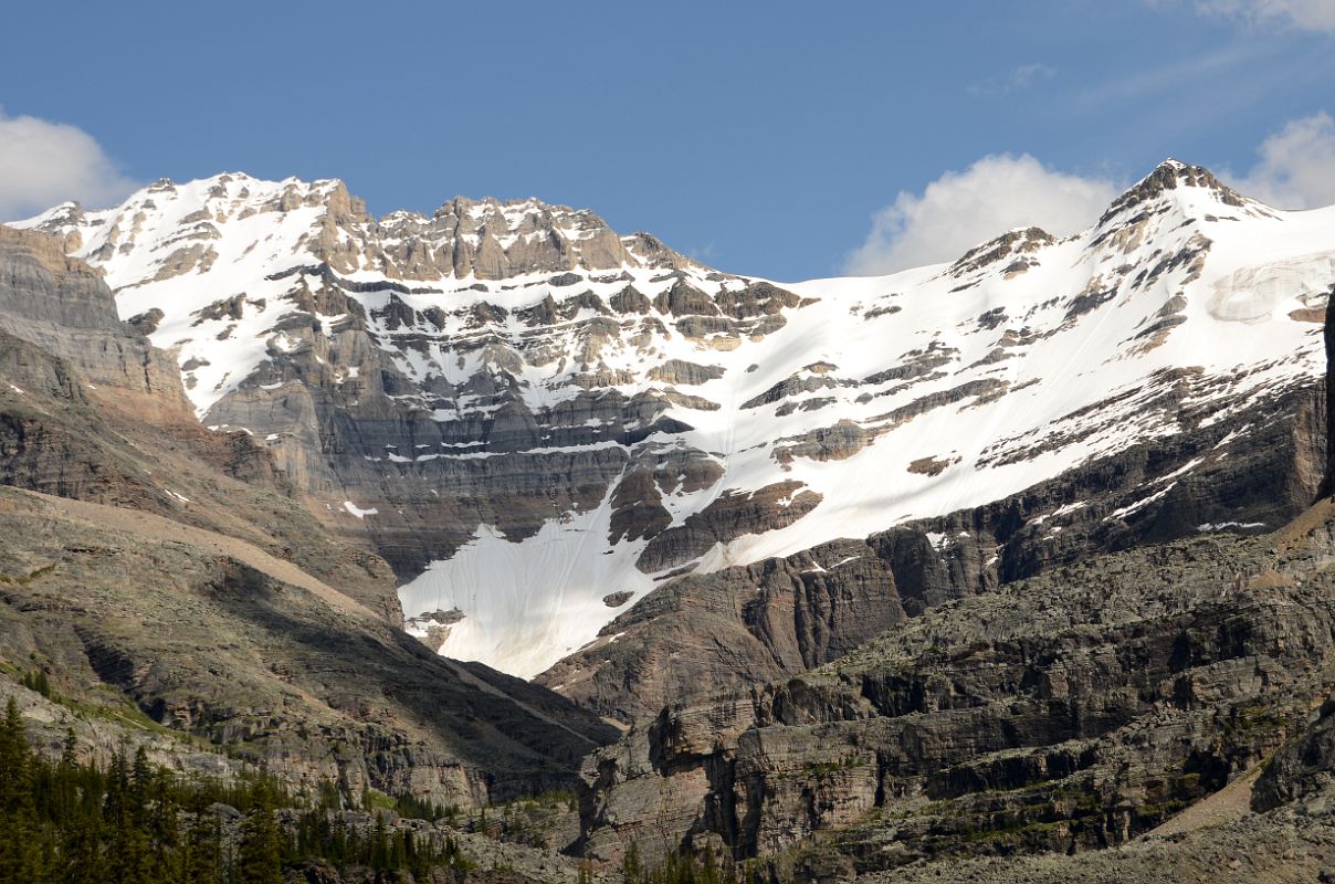 55 Mount Lefroy and Glacier Peak From Lake O-Hara